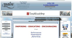 Desktop Screenshot of flyingmusicians.org